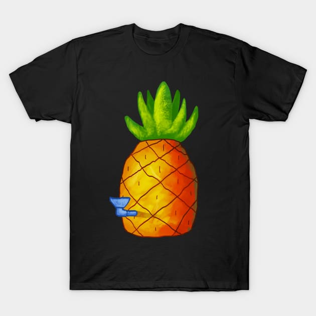Pineapple Bong T-Shirt by Zaharsky